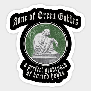 Anne of Green Gables is Metal Sticker